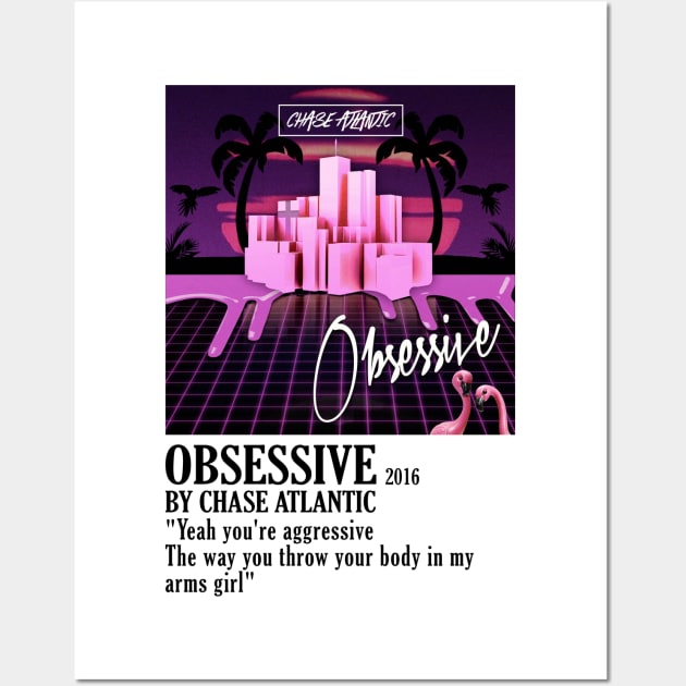 Chase Atlantic Band Obsessive Album Wall Art by Mendozab Angelob